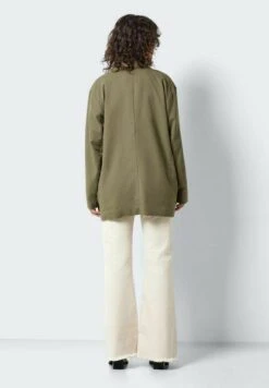Noisy May Einreihiger - Halflange Jas - Khaki -Noisy May 3c20cdea43594bd39b66ac776c264022