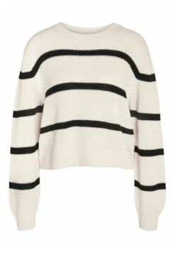 Noisy May Gestreifter - Trui - Eggnog