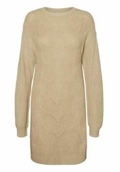Noisy May Langärmeliges - Gebreide Jurk - Irish Cream -Noisy May 3cdf0992cee94dff8577523b58d63162
