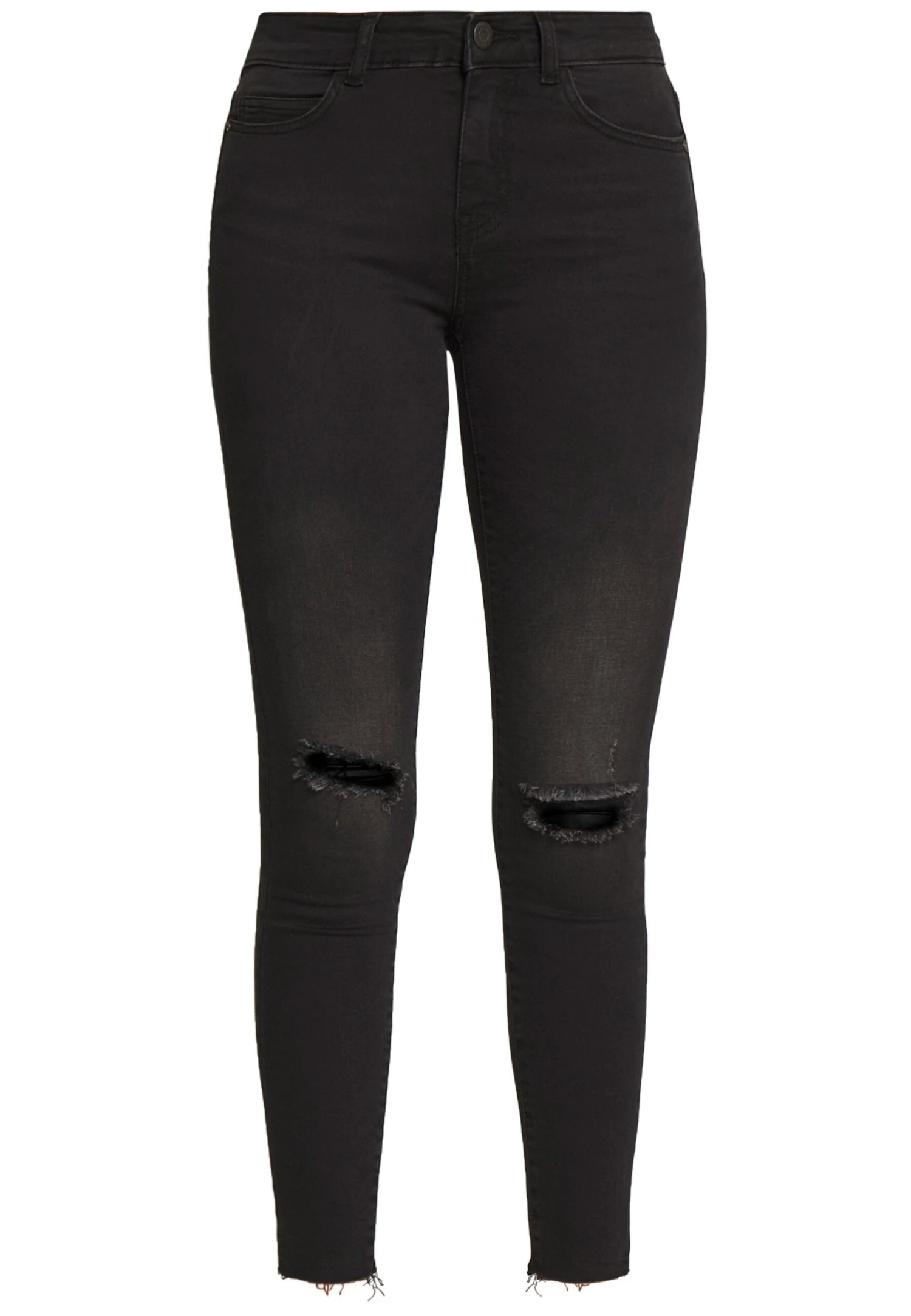 Noisy May Nmlucy- Jeans Skinny Fit - Black Denim 7 Noisy May Nmlucy- Jeans Skinny Fit - Black Denim - Afbeelding 5