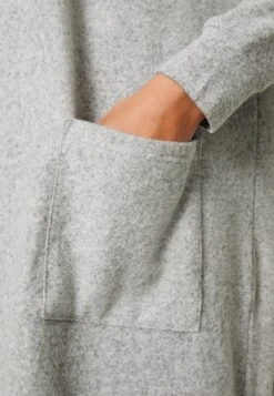 Nmcity Long Cardigan Curve - Vest - Mottled Grey -Noisy May 415ff3420b5548e3b4059c6845e4a167