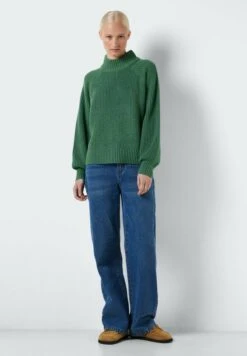 Noisy May Nmtimmy Highneck Noos - Trui - Foliage Green -Noisy May 444a69f5ec6f4cf68f935c1e0ee56073