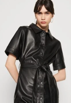 Noisy May Nmandy 2/4 Shirtdress - Blousejurk - Black -Noisy May 44a87074e60b48fea87e768d8d8860aa