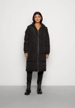 Noisy May Nmcelia Long Jacket- Donsjas - Black