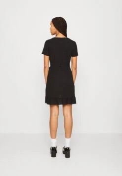 Noisy May Nmclara Bianca Wrap Dress - Jurk - Black 10 Noisy May Nmclara Bianca Wrap Dress - Jurk - Black -Noisy May 47d6cc2839d74db2b76d57df5d421348