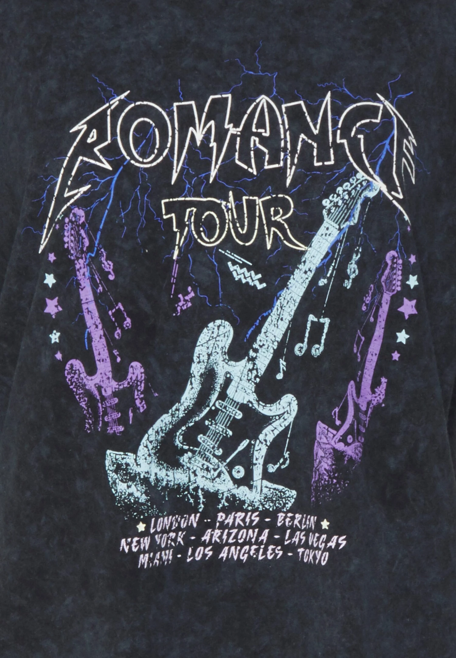 Noisy May Nmtori Ida Washed - T-Shirt Print - Black 7 Noisy May Nmtori Ida Washed - T-Shirt Print - Black - Afbeelding 5