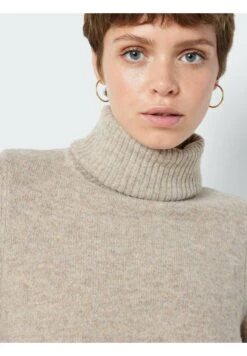 Noisy May Polokragen - Trui - Beige Mottled Beige 11 Noisy May Polokragen - Trui - Beige Mottled Beige -Noisy May 48df30af037b4c7ea1b380624c21f675