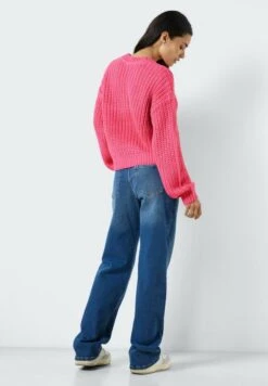 Noisy May Nmcharlie L S O Neck- Trui - Hot Pink -Noisy May 4bf2b388d7c5491a8f0ca20ad67f5dcc
