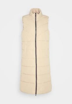 Noisy May Nmdalcon Long Vest - Bodywarmer - Beige -Noisy May 4cd832839c97409b944b6ec9930a5cc1
