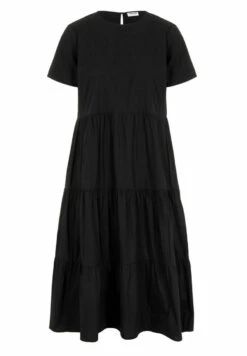 Noisy May Mit Kurzen Ärmeln - Jurk - Black