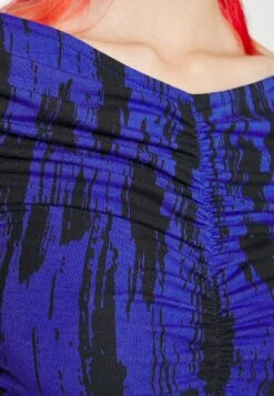 Noisy May Nmcemre V Neck Short Dress - Jerseyjurk - Dazzling Blue -Noisy May 4f080daf54ca49fa82741891b1caed38