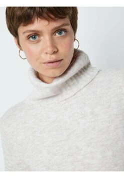 Noisy May High Neck - Gebreide Jurk - Eggnog -Noisy May 4f2057b7d3eb455a85c483b59a096cd6