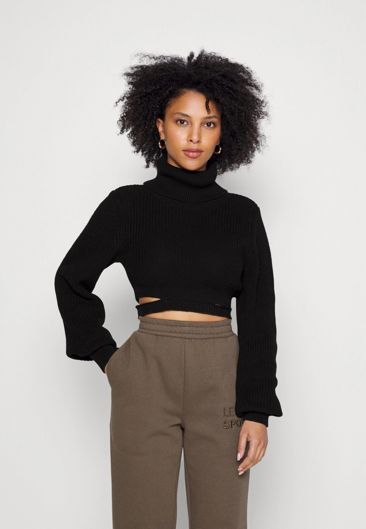 Noisy May Petite Nmberghan Roll Neck Knit - Trui - Black 3 Noisy May Petite Nmberghan Roll Neck Knit - Trui - Black