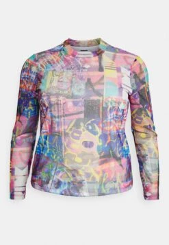 Nmcarrie Highneck- Longsleeve - Festival Fuchsia/ -Noisy May 523970792f904b33b895344a32b847ea