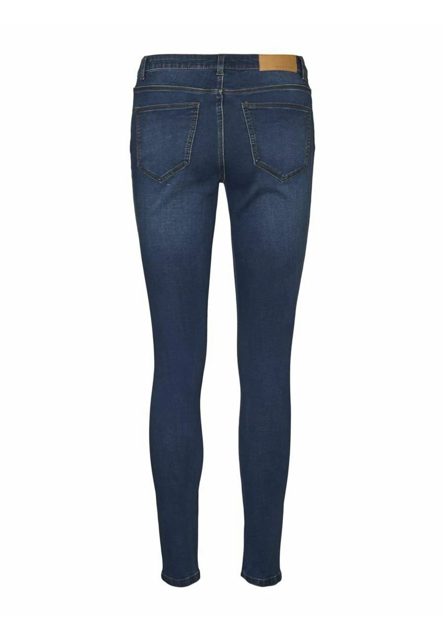 Noisy May Nmallie Low Waist - Jeans Skinny Fit - Medium Blue Denim 4 Noisy May Nmallie Low Waist - Jeans Skinny Fit - Medium Blue Denim - Afbeelding 2