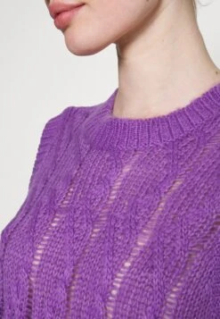 Noisy May Nmbrooke Neck Knit- Trui - Amethyst Orchid -Noisy May 571deeacccc64aa385c3073bf35e97dc