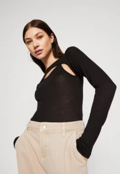 Noisy May Nmtokyo Cut Out - Longsleeve - Black -Noisy May 5747712c869d4d41af7f687118991273