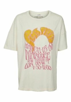 Noisy May Pink Floyd - T-Shirt Print - Pearled Ivory