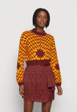 Noisy May Nmcosmos Ls O-Neck Crop - Trui - Windsor Wine