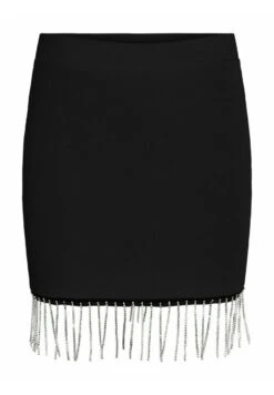 Noisy May Glitzerfransen - Kokerrok - Black