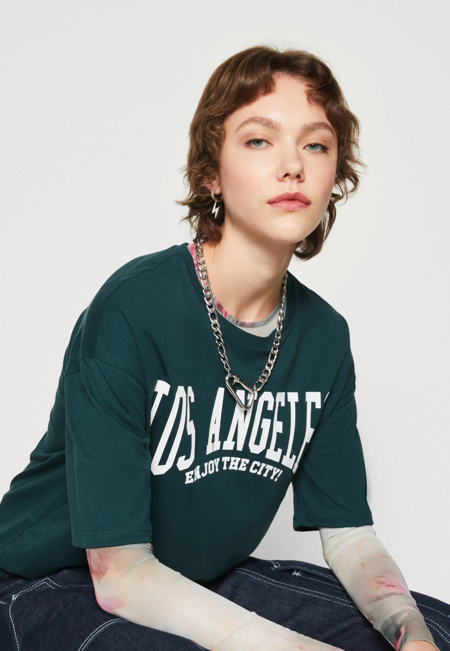 Noisy May Nmenjoy O-Neck - T-Shirt Print - Ponderosa Pine 6 Noisy May Nmenjoy O-Neck - T-Shirt Print - Ponderosa Pine - Afbeelding 4