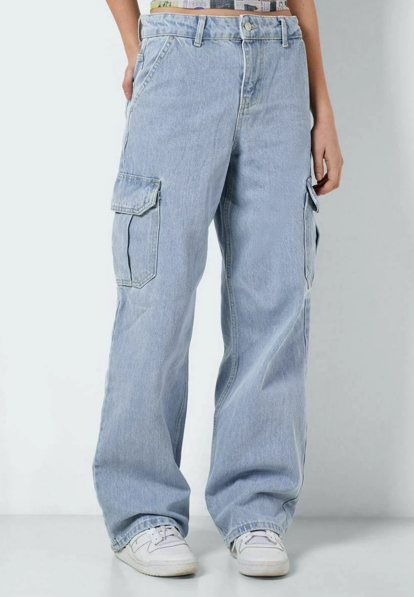 Noisy May Nmalexa Normal Waist - Relaxed Fit Jeans - Light Blue Denim 3 Noisy May Nmalexa Normal Waist - Relaxed Fit Jeans - Light Blue Denim