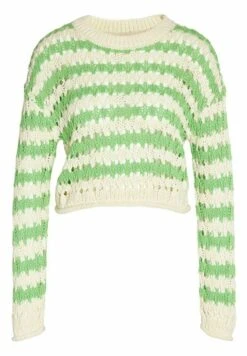 Noisy May Gestreifter - Trui - Pearled Ivory