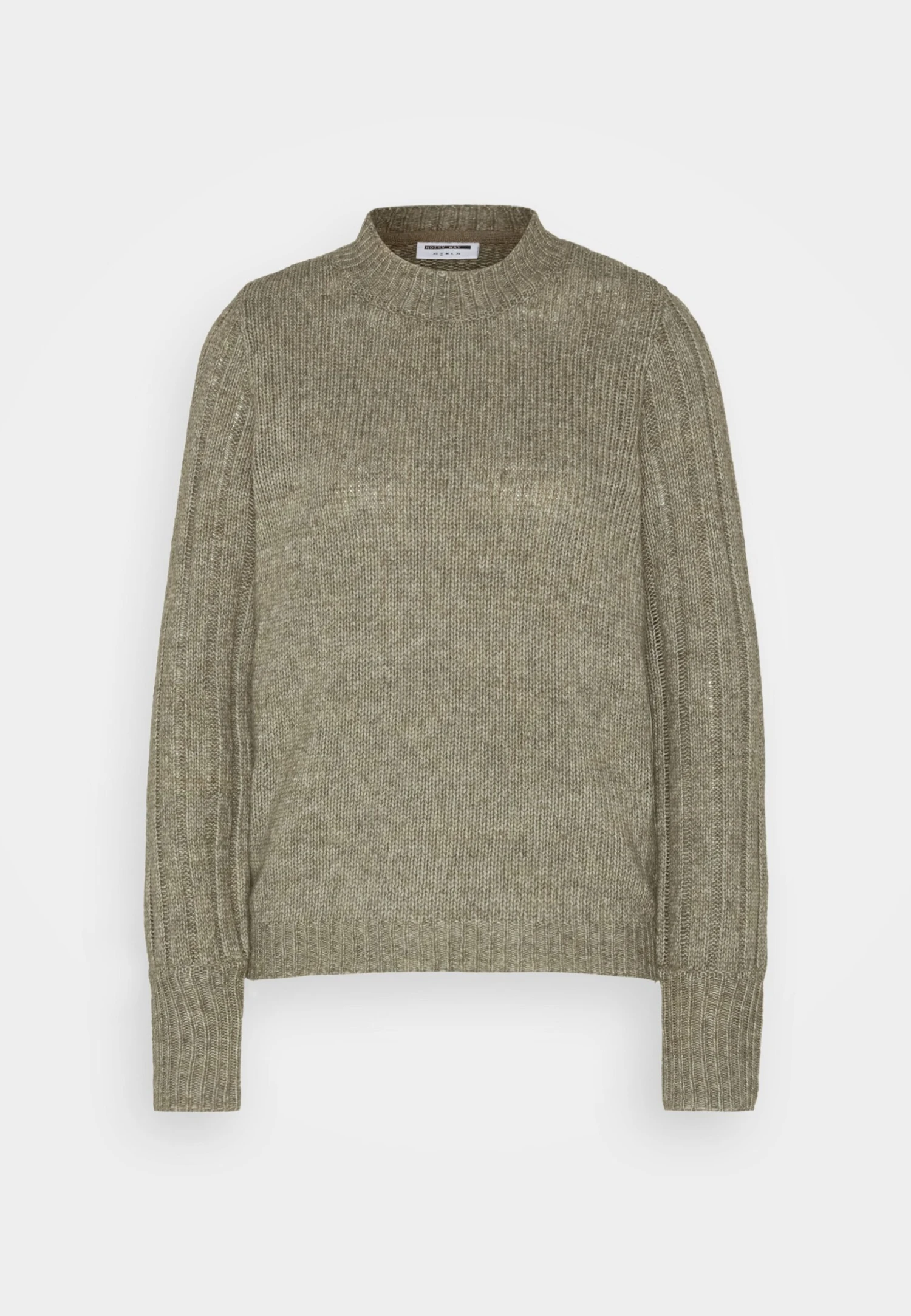Noisy May Nmnina High Neck - Trui - Kombu Green Melange 7 Noisy May Nmnina High Neck - Trui - Kombu Green Melange - Afbeelding 5