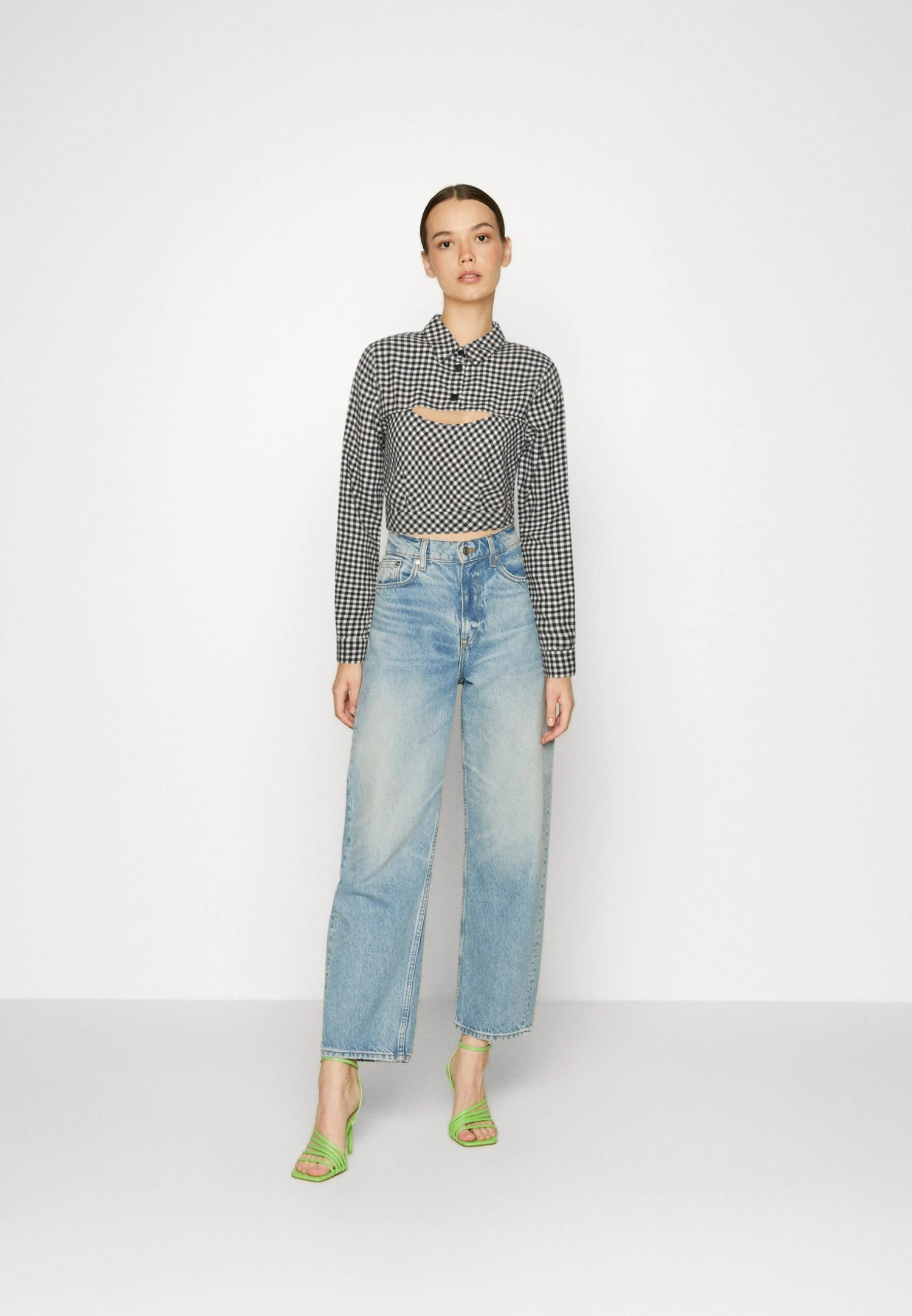 Noisy May Nmerik Overlay - Blouse - Black 4 Noisy May Nmerik Overlay - Blouse - Black - Afbeelding 2