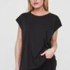 Noisy May Loose Long - T-Shirt Basic - Black 1 Noisy May Loose Long - T-Shirt Basic - Black -Noisy May 5eabd8e32a504d1bac0e7634837043d9