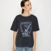 Noisy May Nmtori Ida Washed - T-Shirt Print - Black -Noisy May 5f2a825e247b450399cc809dfbb7095b