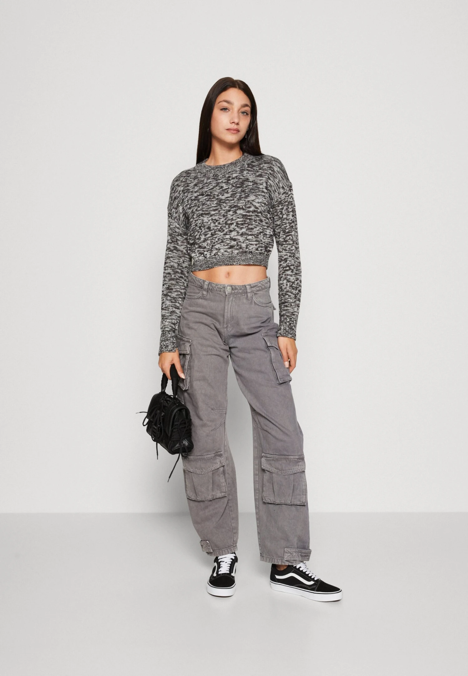 Noisy May Nmsandra O Neck - Trui - Black/Smoked Pearl/Eggnog 4 Noisy May Nmsandra O Neck - Trui - Black/Smoked Pearl/Eggnog - Afbeelding 2