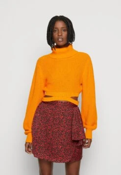 Noisy May Nmberghan Roll Neck - Trui - Turmeric