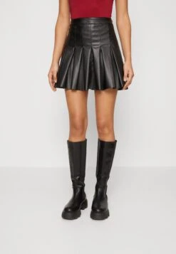 Noisy May Nmpaulo Pleated Skirt - Minirok - Black