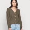 Noisy May NmsonNeck Cardigan - Vest - Burnt Olive 1 Noisy May NmsonNeck Cardigan - Vest - Burnt Olive -Noisy May 674e0c5b812346c192d4799e670f985a