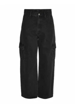 Noisy May Nmalexa Normal Waist - Relaxed Fit Jeans - Black Denim