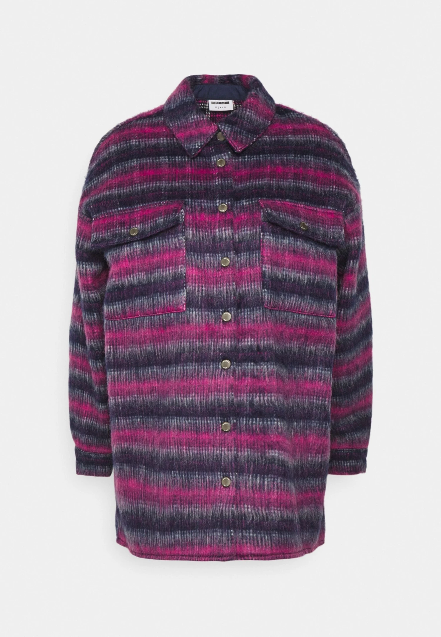 Noisy May Nmlulla Long Shacket- Halflange Jas - Festival Fuchsia 6 Noisy May Nmlulla Long Shacket- Halflange Jas - Festival Fuchsia - Afbeelding 4