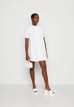 Noisy May Nmfrig Dress - Blousejurk - Bright White -Noisy May 6c963b552e7e455aa20d1bcdb0070714