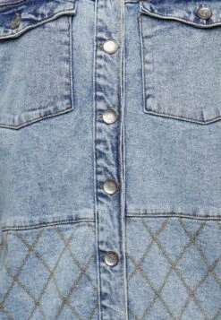 Noisy May Nmursula Quilt- Overhemdblouse - Medium Blue Denim -Noisy May 6d7a357a35a248558c215e7fe217f7e8