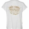 Noisy May Nmhailey Gunsandroses- T-Shirt Print - Bright White -Noisy May 6dd64b23a0024f1a8d840a20ebaeac4b