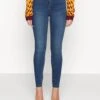 Noisy May Petite Nmcallie- Jeans Skinny Fit - Medium Blue Denim -Noisy May 70269b29a187469697716d616c2b9cc5