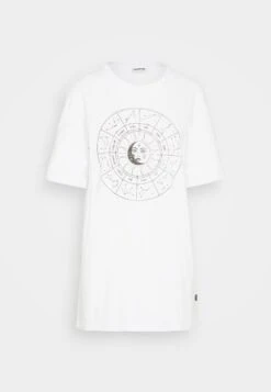 Noisy May Nmzodiac Sleeve - T-Shirt Print - Bright White -Noisy May 70a6e6f769ee4e05b36cf8a3642e11e6