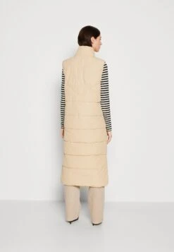 Noisy May Nmdalcon Long Vest - Bodywarmer - Beige -Noisy May 71a762baaf0d47899fb5d18ade1c3912