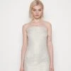 Noisy May Strapless Dress - Cocktailjurk - Silver -Noisy May 71ab4305cc4c424a8c2f59ca857c9964