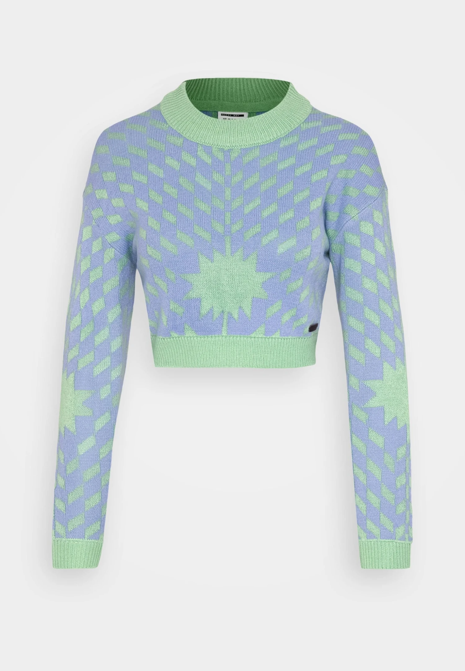 Noisy May Nmcosmos Ls O-Neck Crop - Trui - Absinthe Green 7 Noisy May Nmcosmos Ls O-Neck Crop - Trui - Absinthe Green - Afbeelding 5