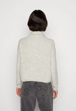 Noisy May Nmnewalice High Neck- Trui - Light Grey -Noisy May 740c26d4ba5642c59dc9798eadf41d5e