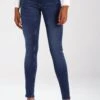 Noisy May Nmeve Pocket Piping - Jeans Skinny Fit - Dark Blue Denim -Noisy May 74827082a7a7438f9756b79ebe064528