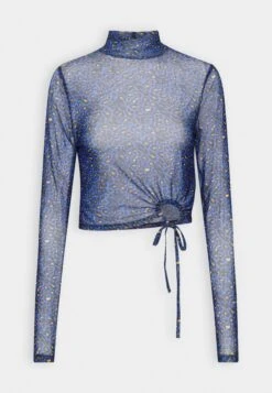 Noisy May Nmlesley Tie - Longsleeve - Blue Lolite -Noisy May 74b72722b58b4676901fa36d891a9d1d