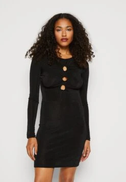 Noisy May Jordan Cut Out Dress - Jurk - Black