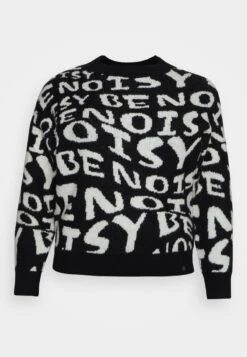 Nmnoise O Neck - Trui - Black -Noisy May 785a22e71c6b449aa32a1c6cea6656f8